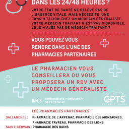 Soins Non Programmés (SNP), consultation de médecine générale dans les 24/48 heures