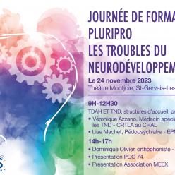 Journée de formation pluripro - Les troubles du neurodéveloppement